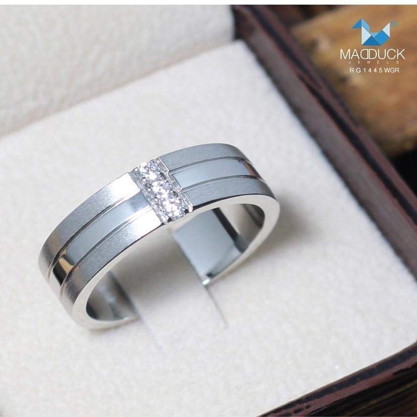 Couple ring set – CZ in 925 silver by Madduck Jewels