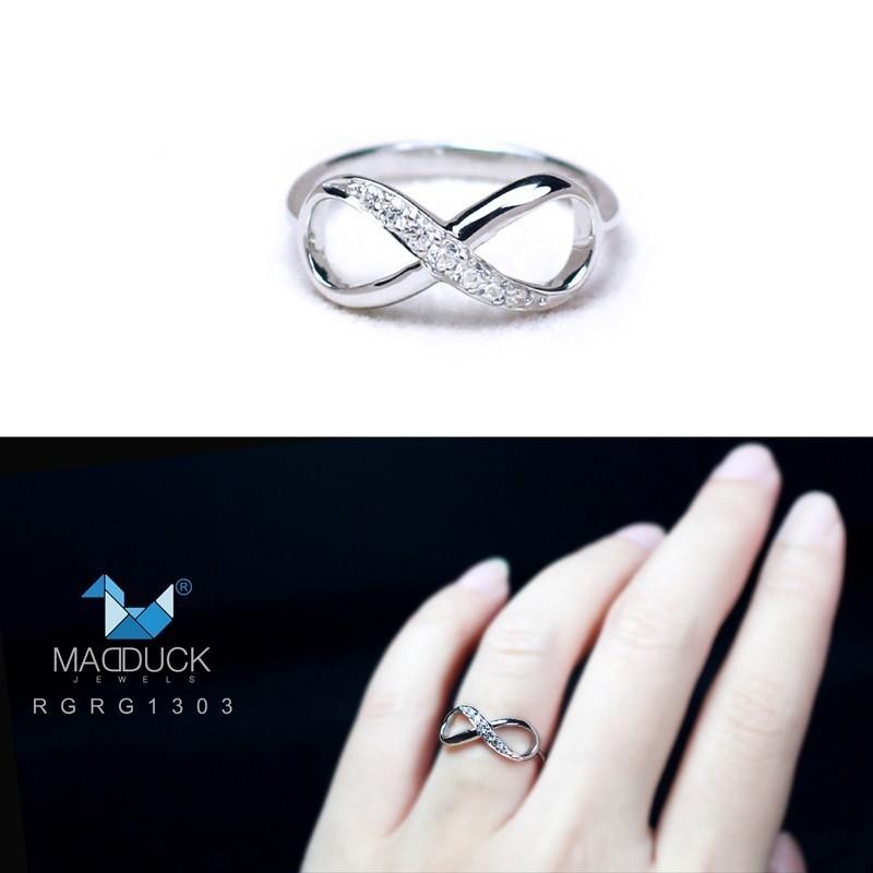 Women's ring – CZ in 925 silver by Madduck Jewels