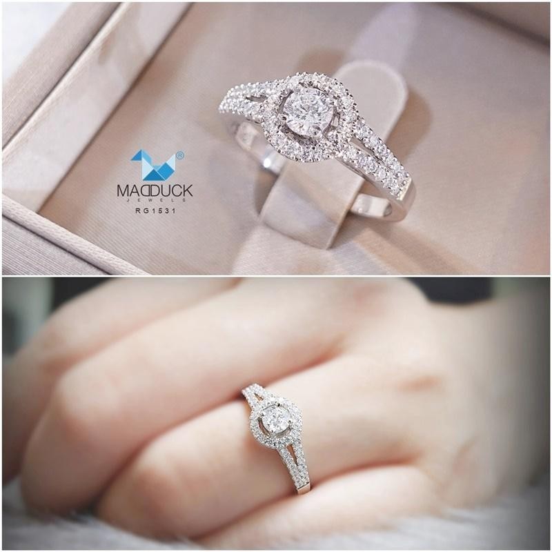 Women's ring – CZ in 925 silver by Madduck Jewels