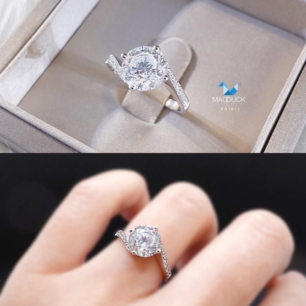 Women's ring – CZ in 925 silver by Madduck Jewels