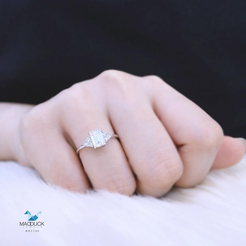 Women's ring – CZ in 925 silver by Madduck Jewels