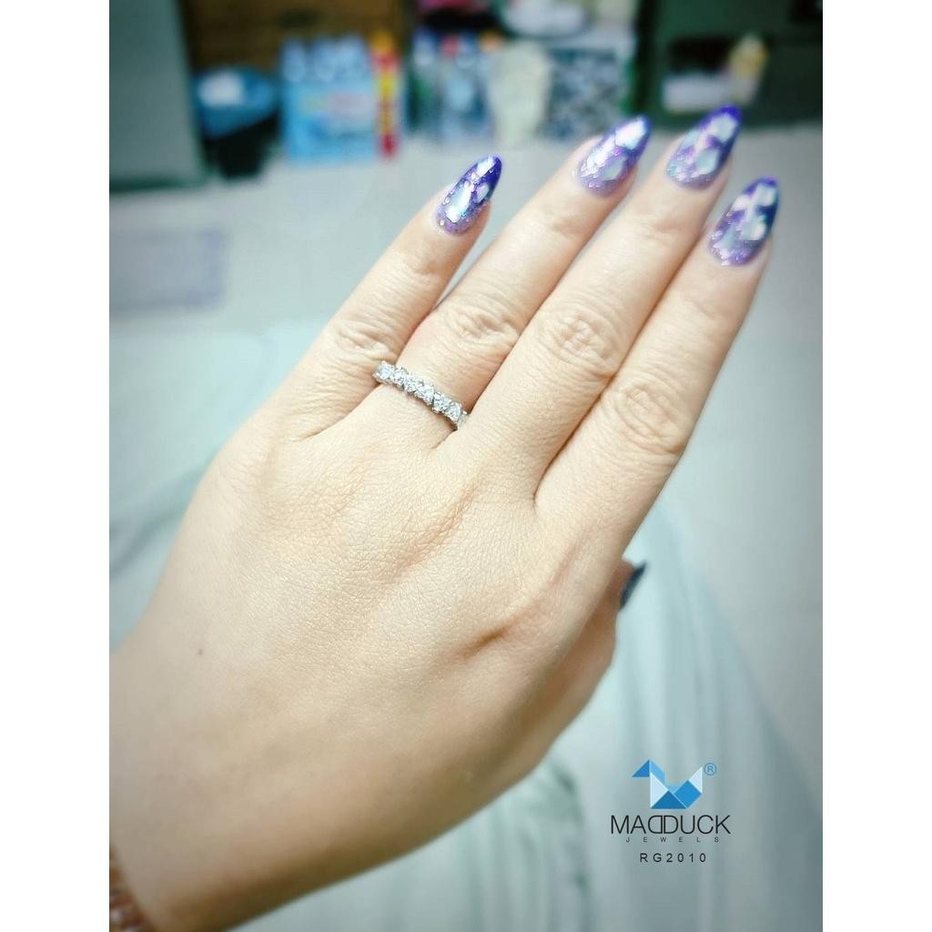 Women's ring – CZ in 925 silver by Madduck Jewels