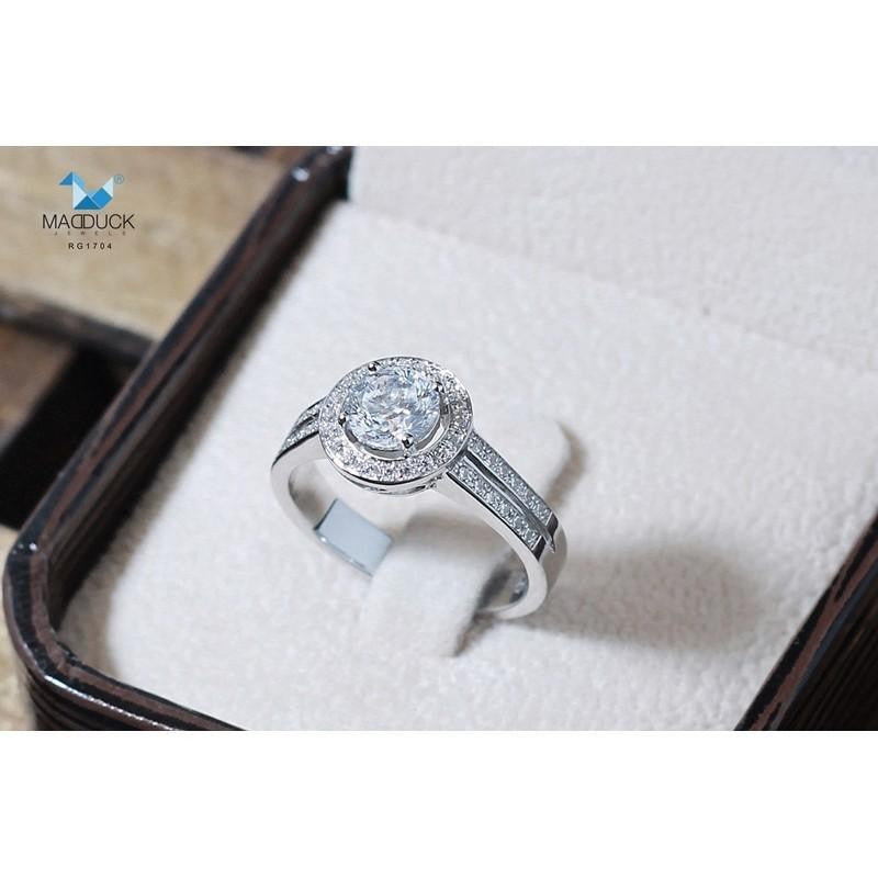 Couple ring set – CZ in 925 silver by Madduck Jewels
