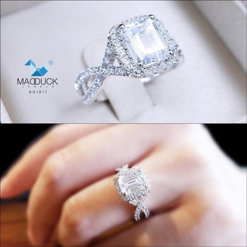 Women's ring – CZ in 925 silver by Madduck Jewels