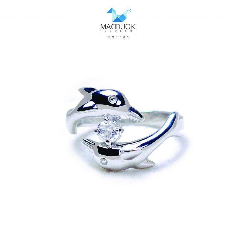 Women's ring – CZ in 925 silver by Madduck Jewels