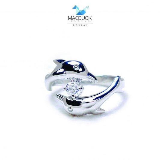Women's ring – CZ in 925 silver by Madduck Jewels