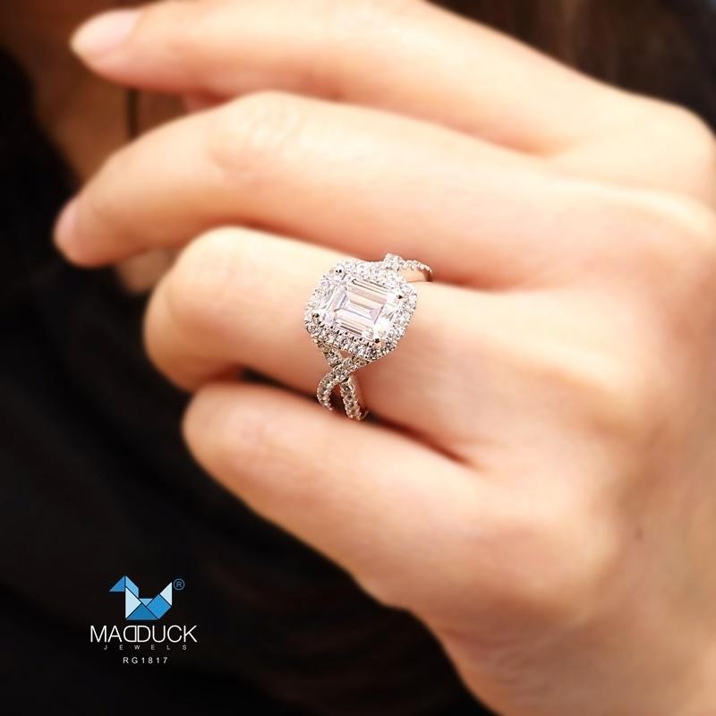 Women's ring – CZ in 925 silver by Madduck Jewels