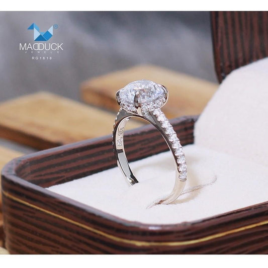 Women's ring – CZ in 925 silver by Madduck Jewels