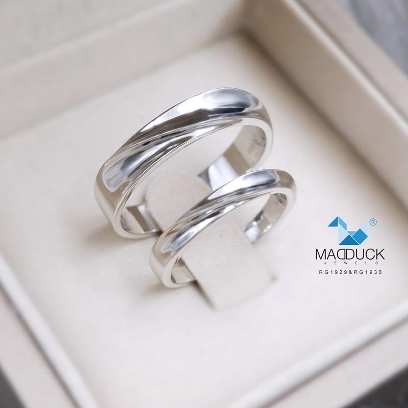 Couple ring set – CZ in 925 silver by Madduck Jewels
