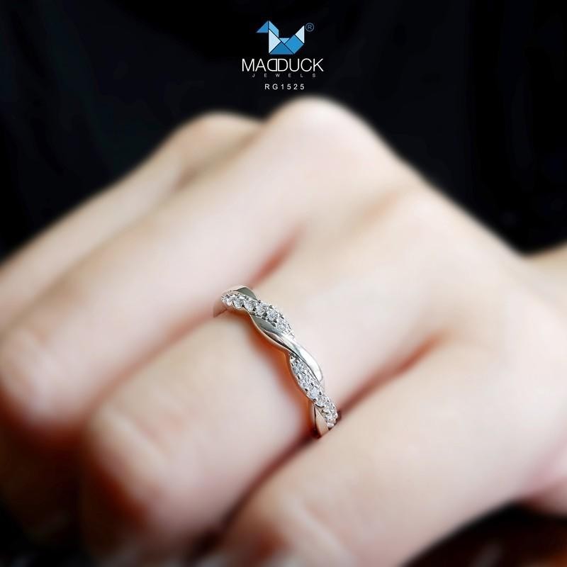Women's ring – CZ in 925 silver by Madduck Jewels