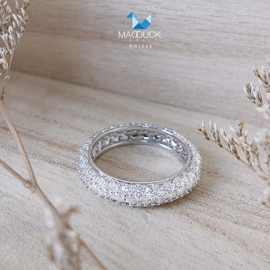 Women's ring – CZ in 925 silver by Madduck Jewels