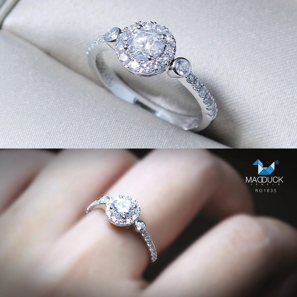 Women's ring – CZ in 925 silver by Madduck Jewels