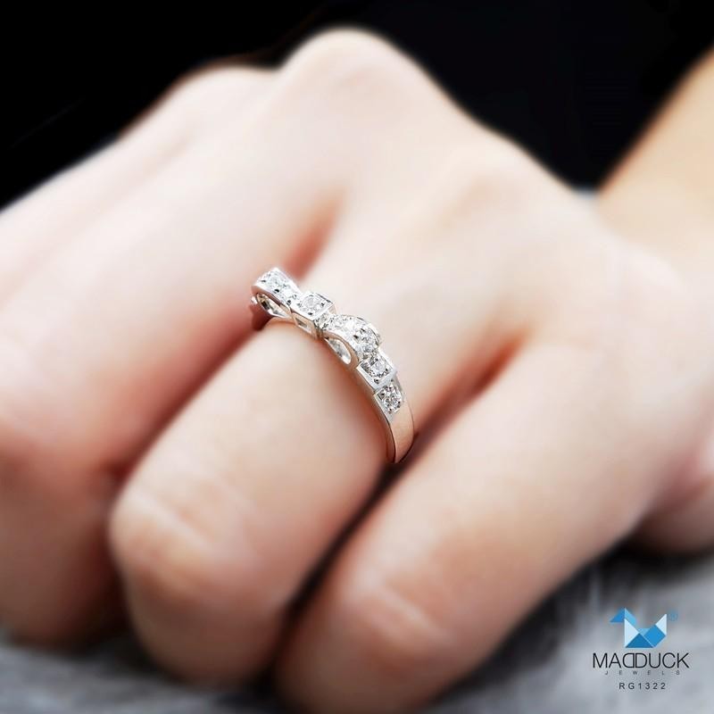 Women's ring – CZ in 925 silver by Madduck Jewels