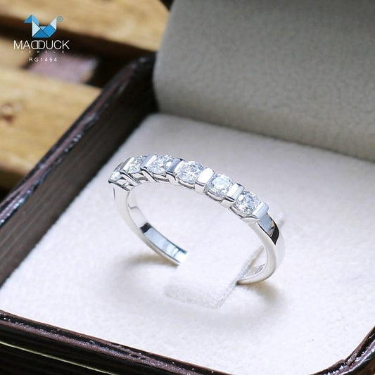 Women's ring – CZ in 925 silver by Madduck Jewels