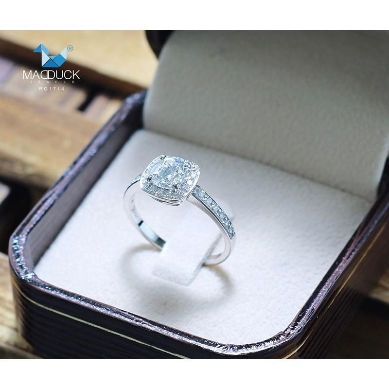 Couple ring set – CZ in 925 silver by Madduck Jewels