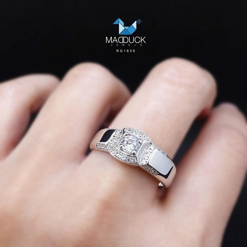 Women's ring – CZ in 925 silver by Madduck Jewels