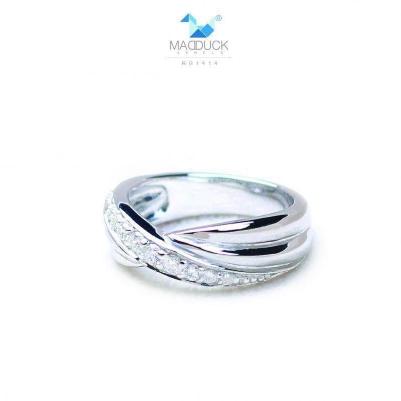 Women's ring – CZ in 925 silver by Madduck Jewels