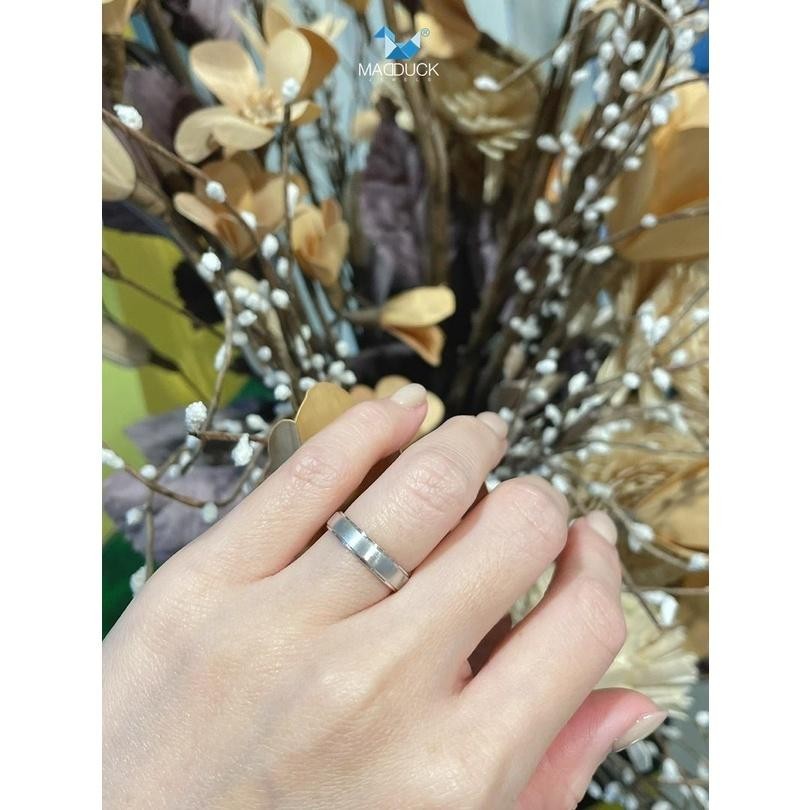 Unisex / male / female ring – CZ in 925 silver by Madduck Jewels