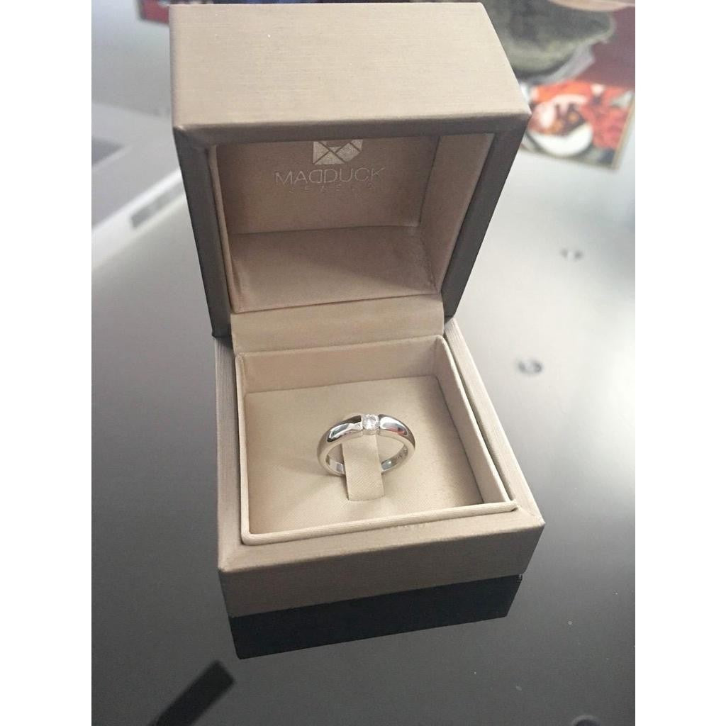 Women's ring – CZ in 925 silver by Madduck Jewels