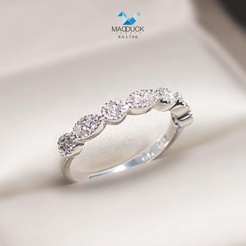 Women's ring – CZ in 925 silver by Madduck Jewels