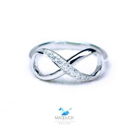 Women's ring – CZ in 925 silver by Madduck Jewels