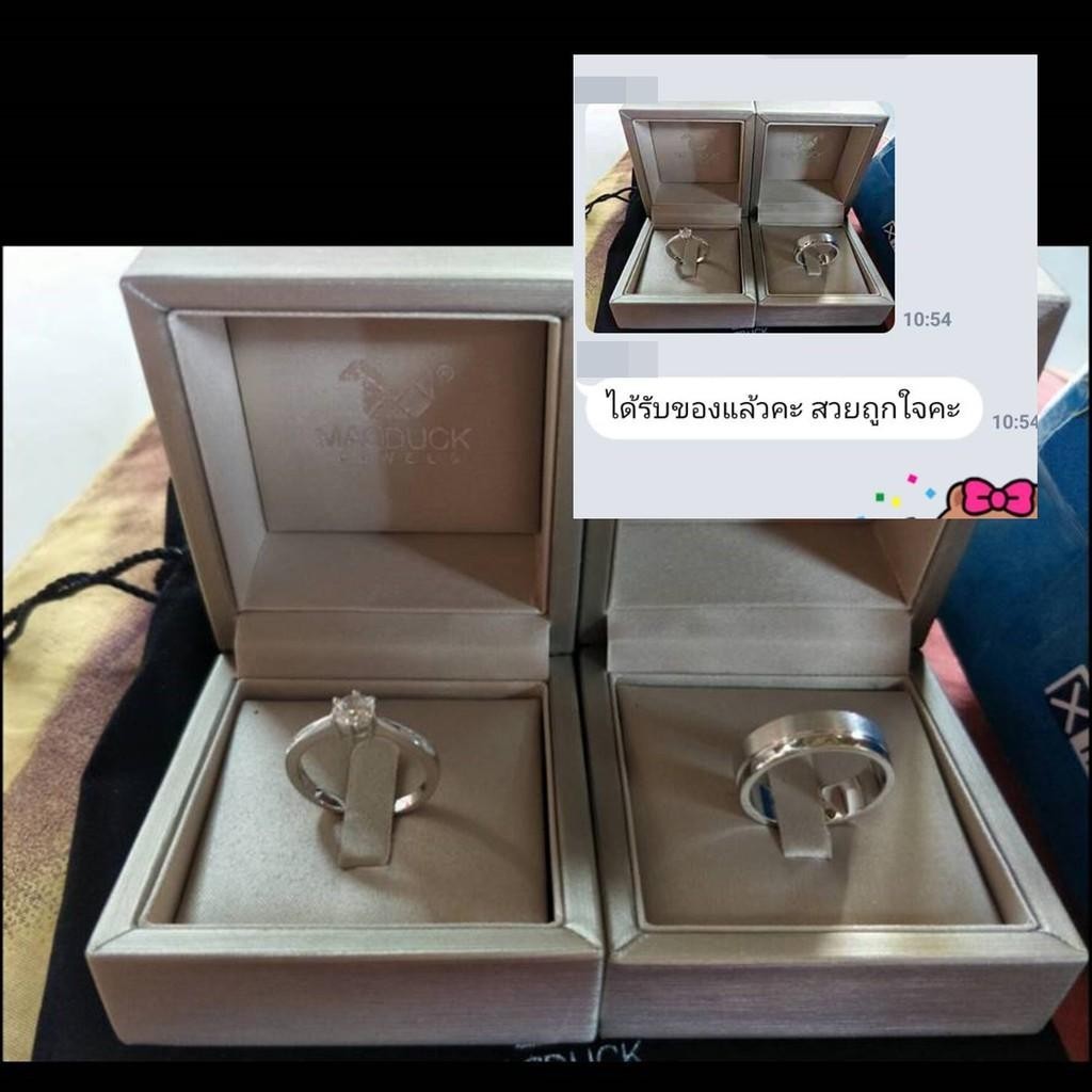 Couple ring set – CZ in 925 silver by Madduck Jewels