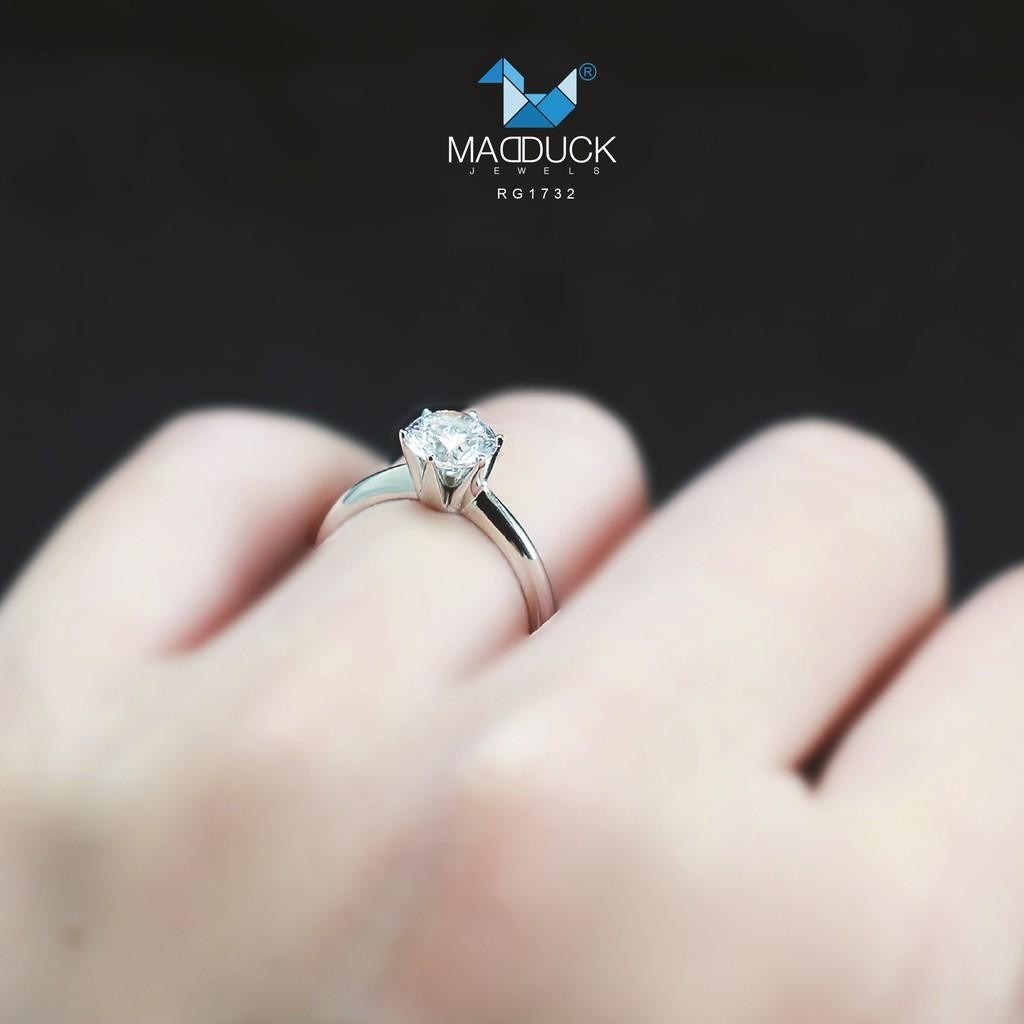 Couple ring set – CZ in 925 silver by Madduck Jewels