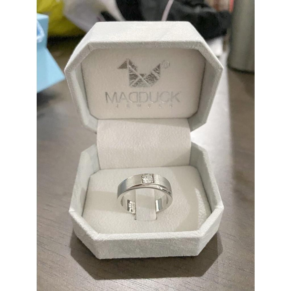 Men's ring – CZ in 925 silver by Madduck Jewels