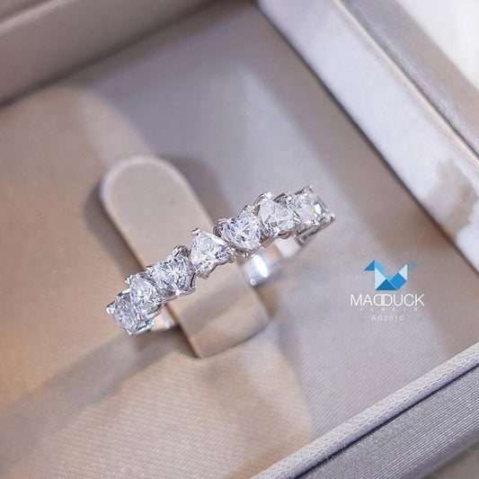 Women's ring – CZ in 925 silver by Madduck Jewels