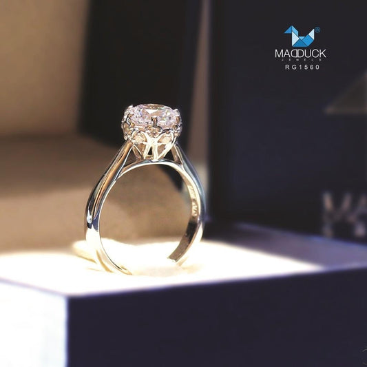 Women's ring – CZ in 925 silver by Madduck Jewels