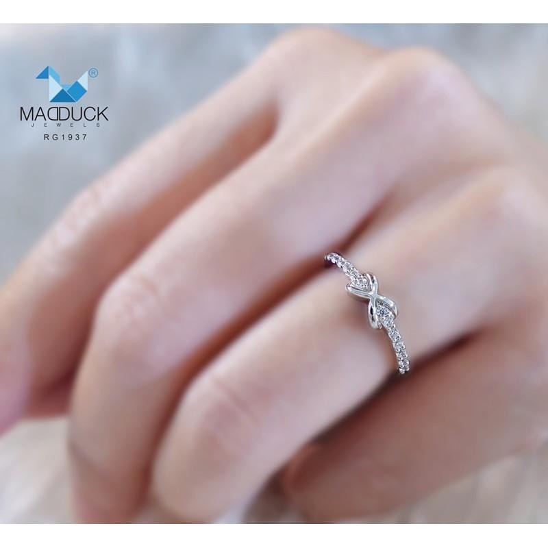 Women's ring – CZ in 925 silver by Madduck Jewels