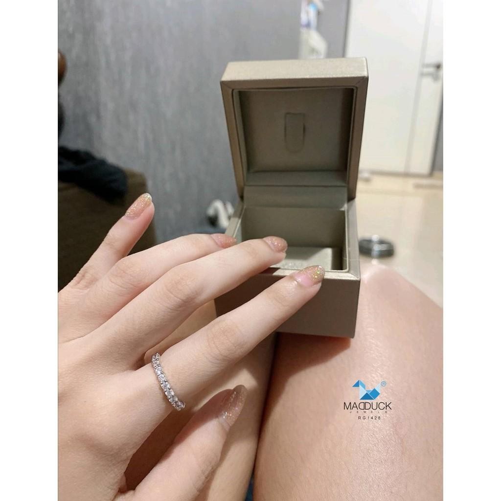 Women's ring – CZ in 925 silver by Madduck Jewels