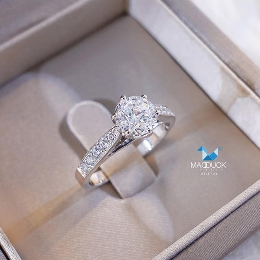 Women's ring – CZ in 925 silver by Madduck Jewels