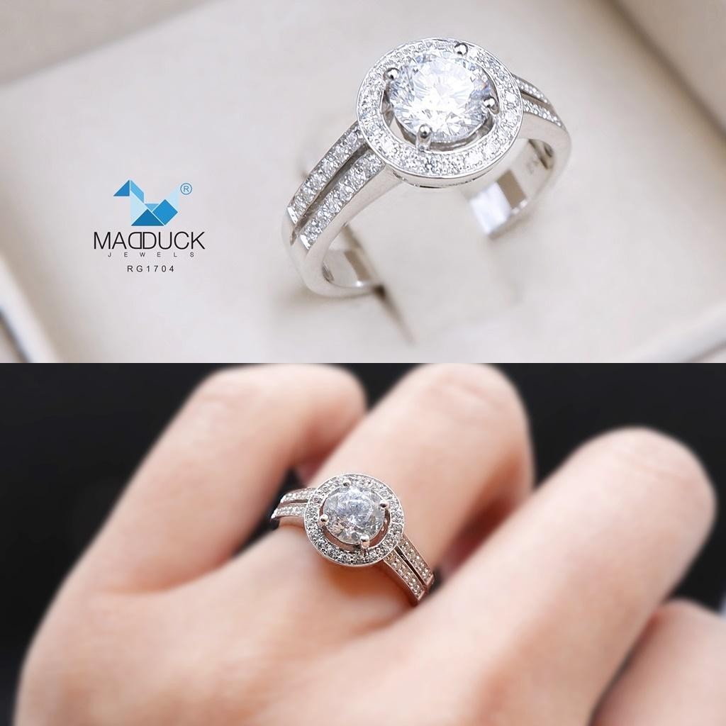 Women's ring – CZ in 925 silver by Madduck Jewels