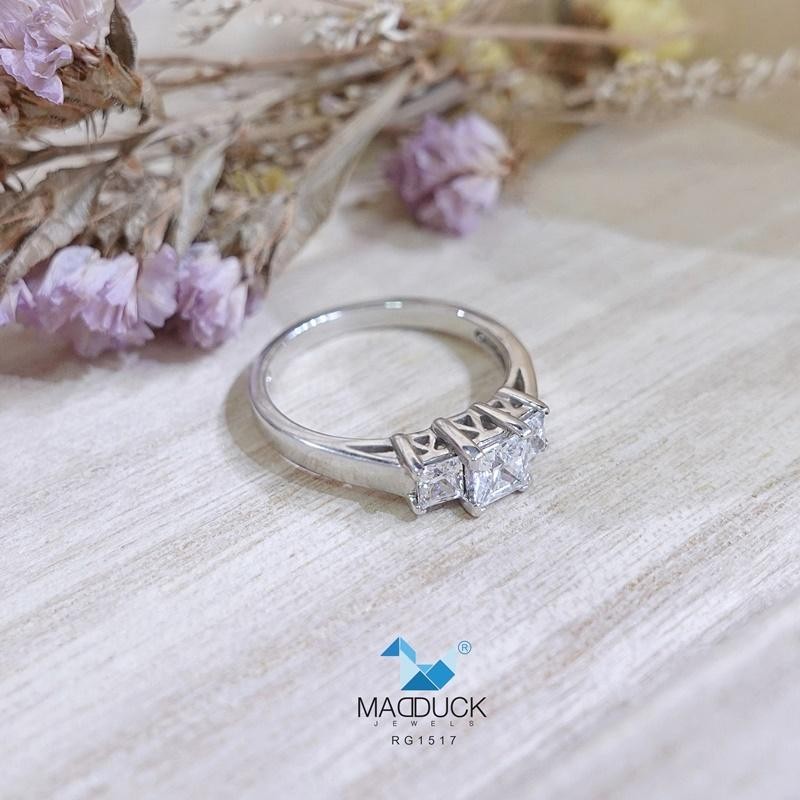 Women's ring – CZ in 925 silver by Madduck Jewels