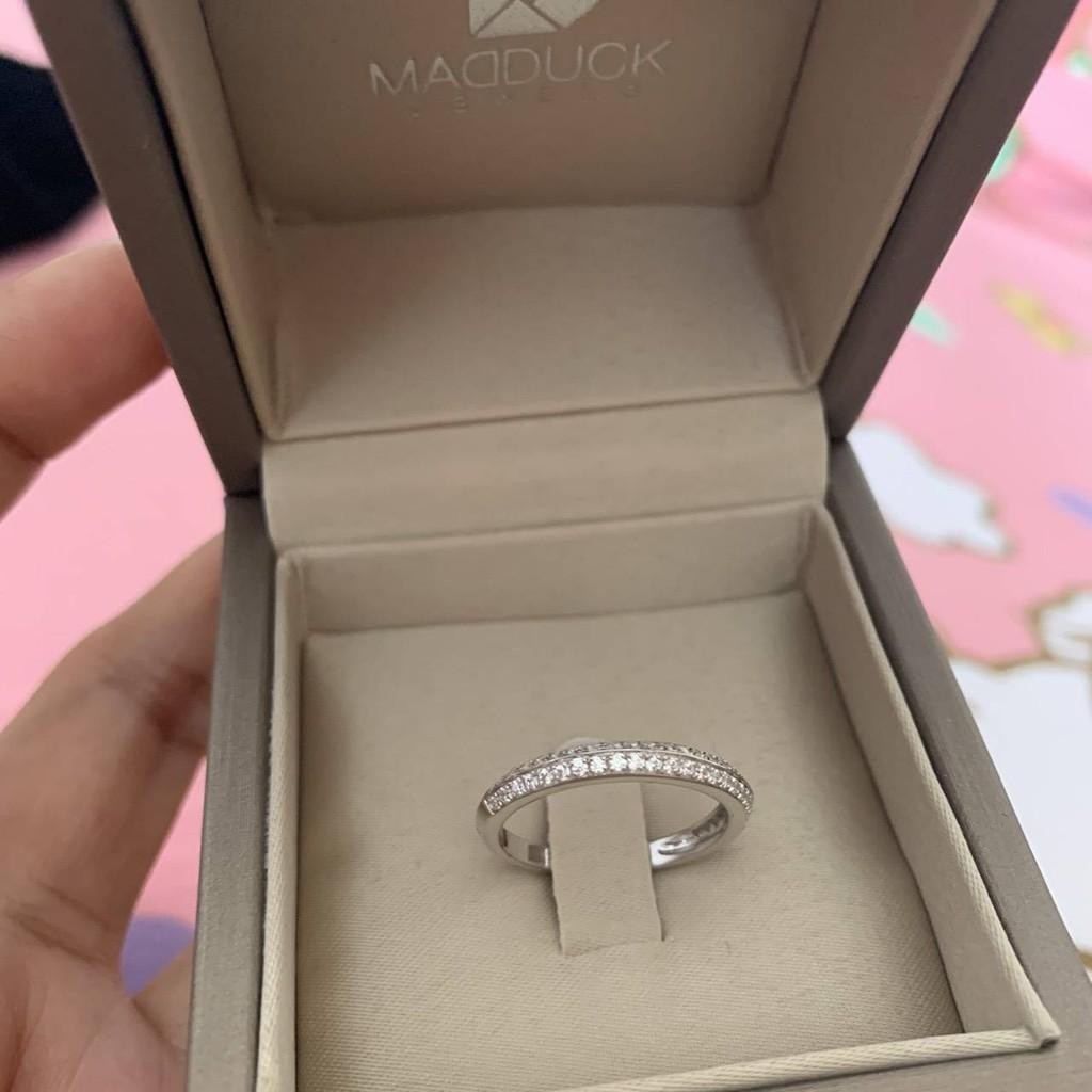 Women's ring – CZ in 925 silver by Madduck Jewels