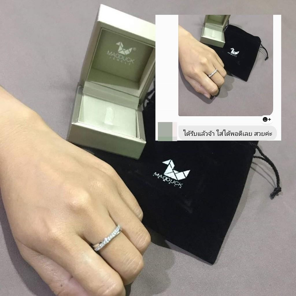 Women's ring – CZ in 925 silver by Madduck Jewels
