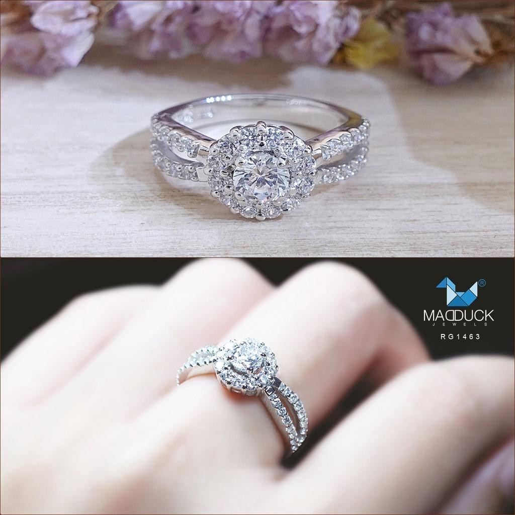 Women's ring – CZ in 925 silver by Madduck Jewels