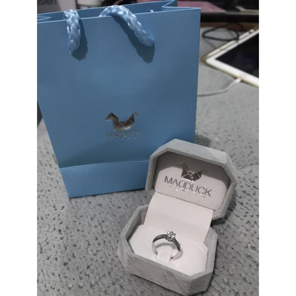 Women's ring – CZ in 925 silver by Madduck Jewels