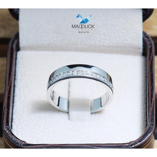 Couple ring set – CZ in 925 silver by Madduck Jewels