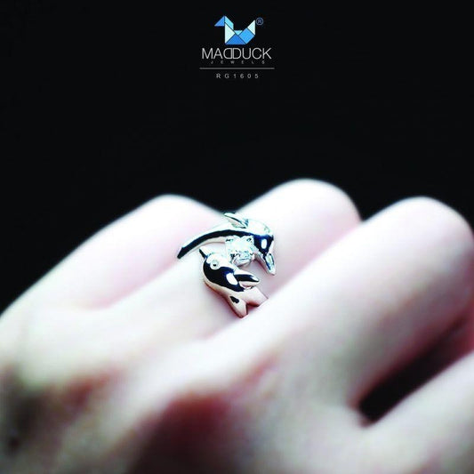 Women's ring – CZ in 925 silver by Madduck Jewels