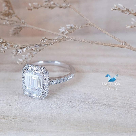 Women's ring – CZ in 925 silver by Madduck Jewels