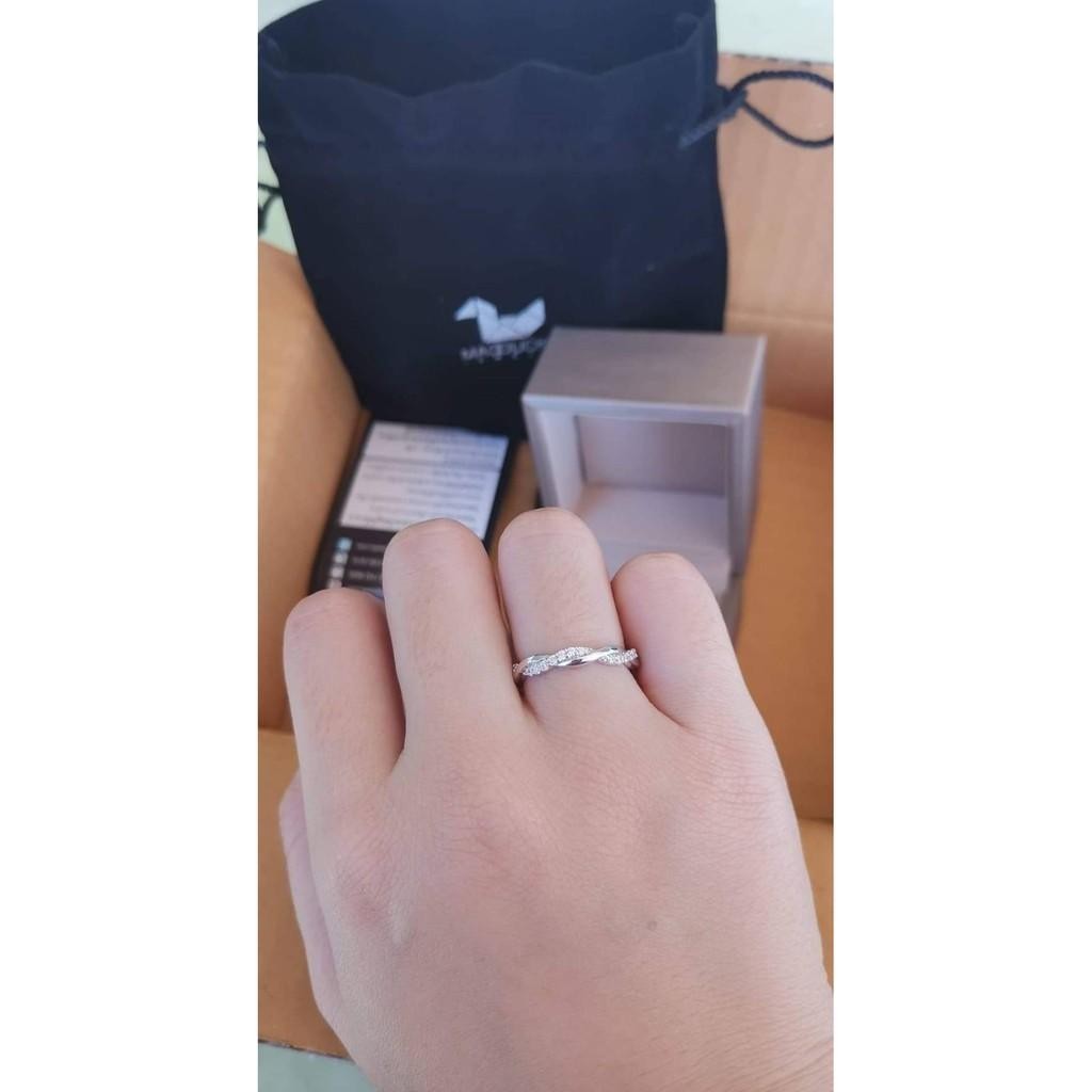 Women's ring – CZ in 925 silver by Madduck Jewels