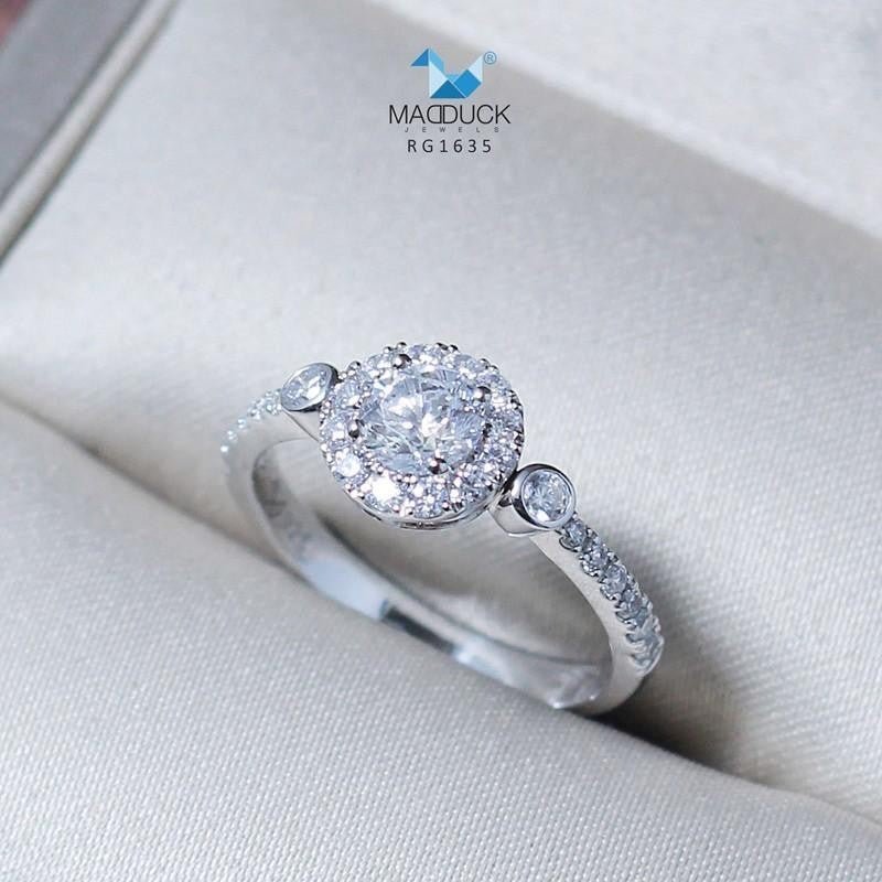 Women's ring – CZ in 925 silver by Madduck Jewels