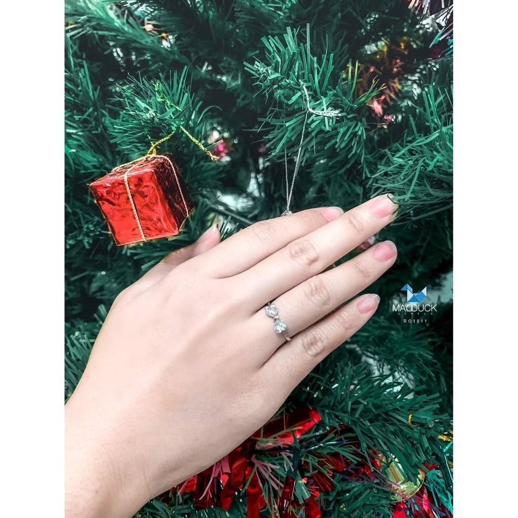 Women's ring – CZ in 925 silver by Madduck Jewels