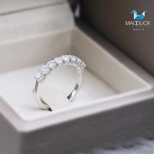 Women's ring – CZ in 925 silver by Madduck Jewels