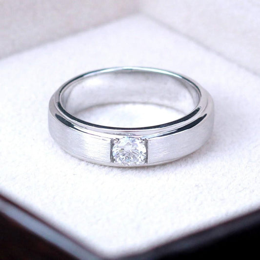 Couple ring set – CZ in 925 silver by Madduck Jewels