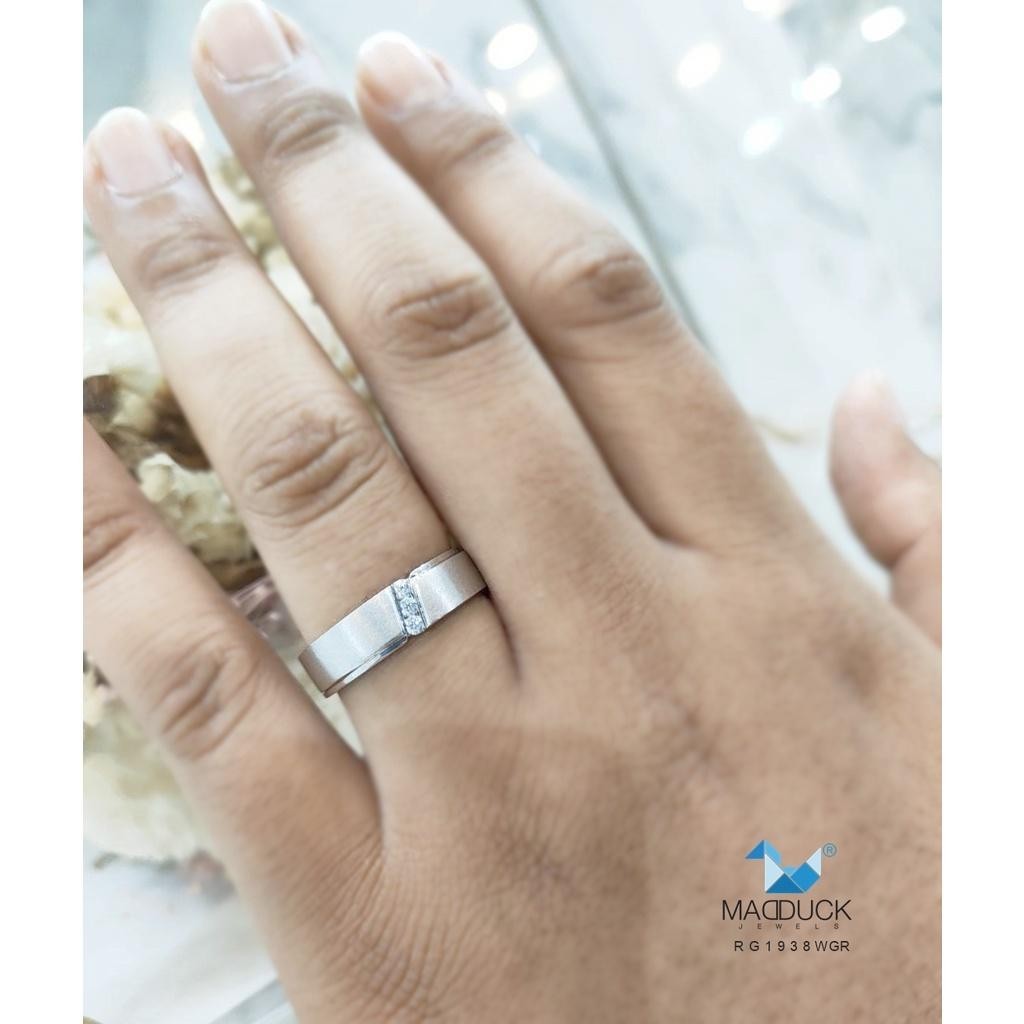 Men's ring – CZ in 925 silver by Madduck Jewels