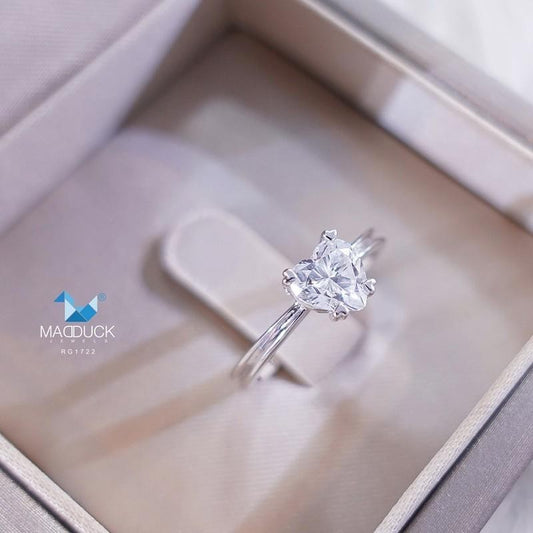 Women's ring – CZ in 925 silver by Madduck Jewels