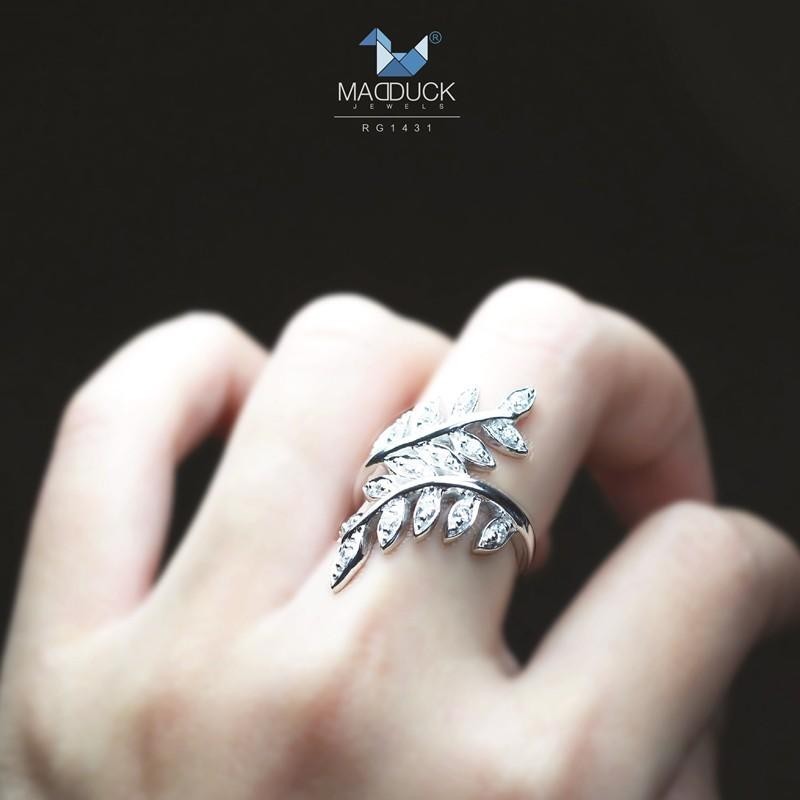 Women's ring – CZ in 925 silver by Madduck Jewels